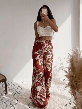 NWT Zara Wide Leg Pants